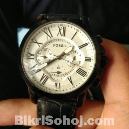 Authentic fossil watch